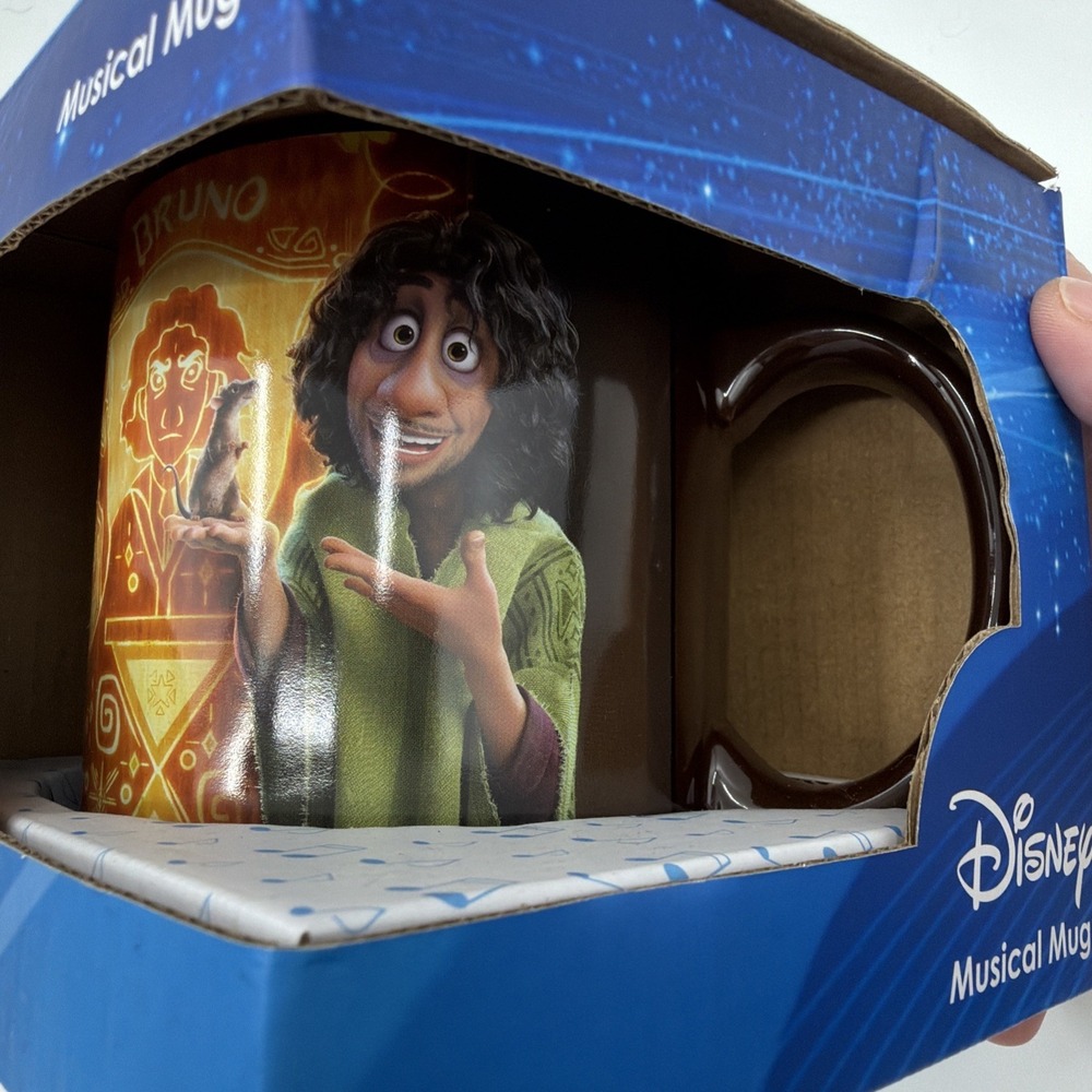 Disney Encanto Musical Mug "Bruno" New In Box. "We Don't Talk About Bruno " - Picture 4 of 7